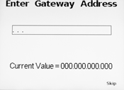 Gateway Address