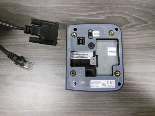Both Ends of iUC 285 Serial Cable